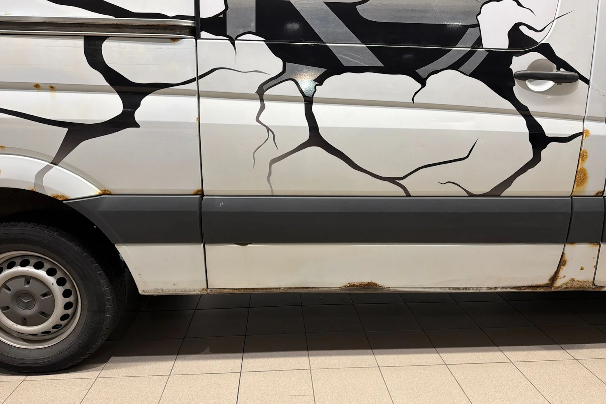 Valkoinen Mercedes-Benz SPRINTER 2011 kuva 28.