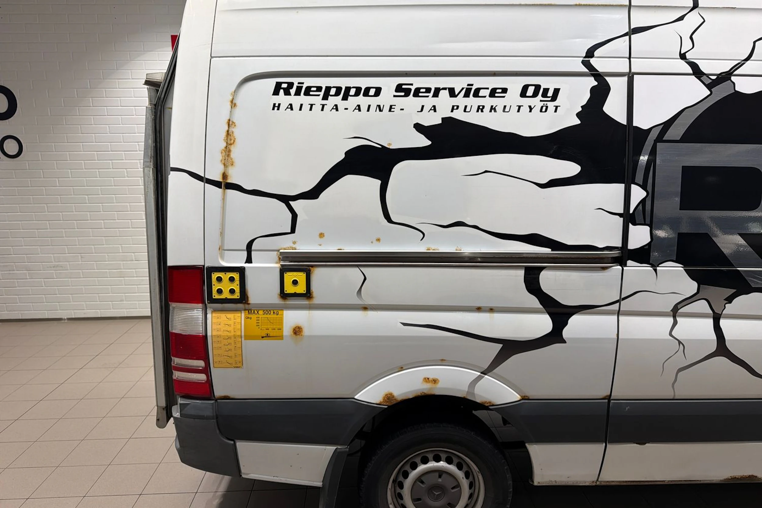 Valkoinen Mercedes-Benz SPRINTER 2011 kuva 29.