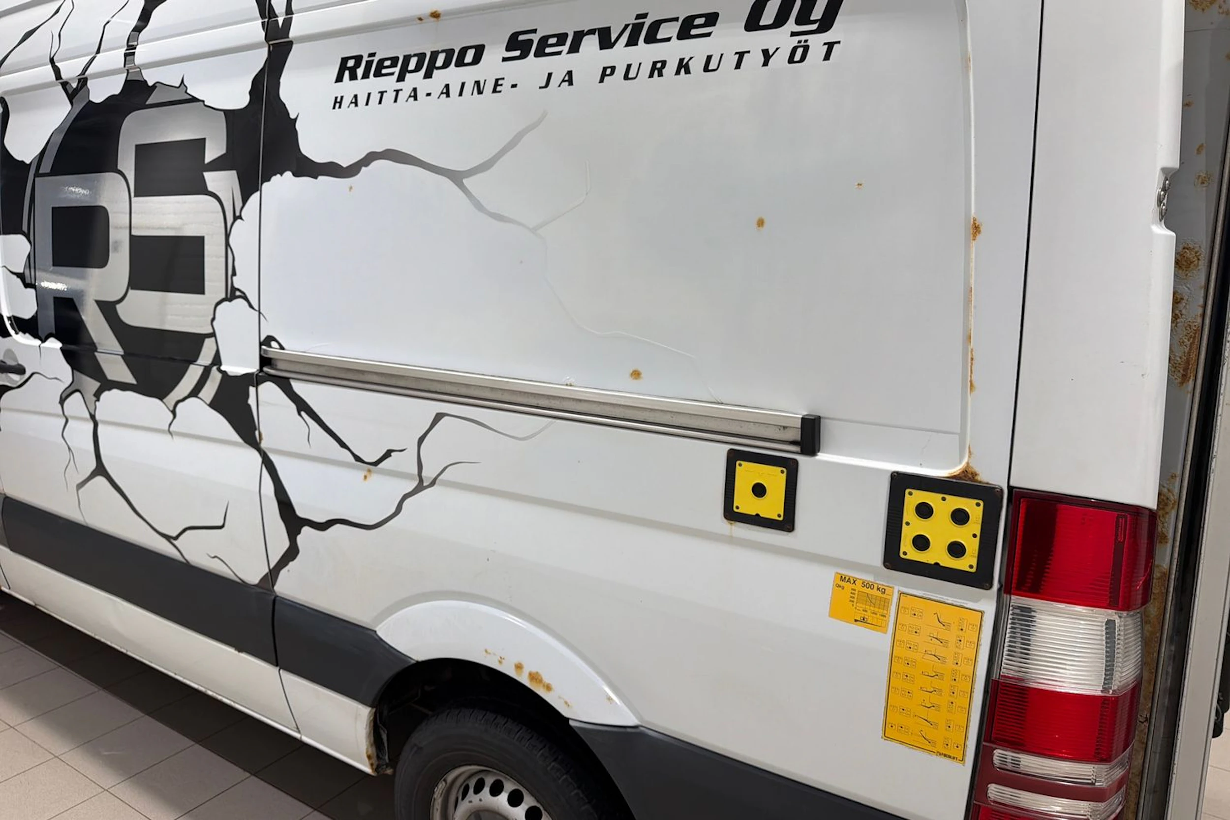 Valkoinen Mercedes-Benz SPRINTER 2011 kuva 33.