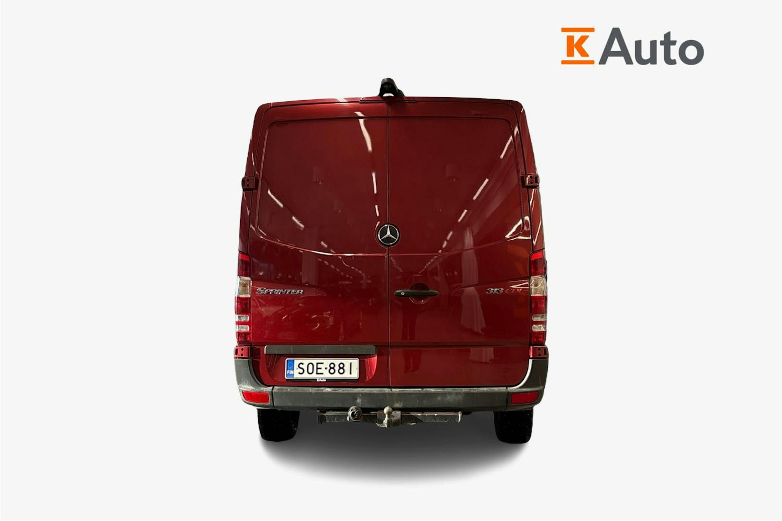 punainen Mercedes-Benz Sprinter 2011 kuva 3.