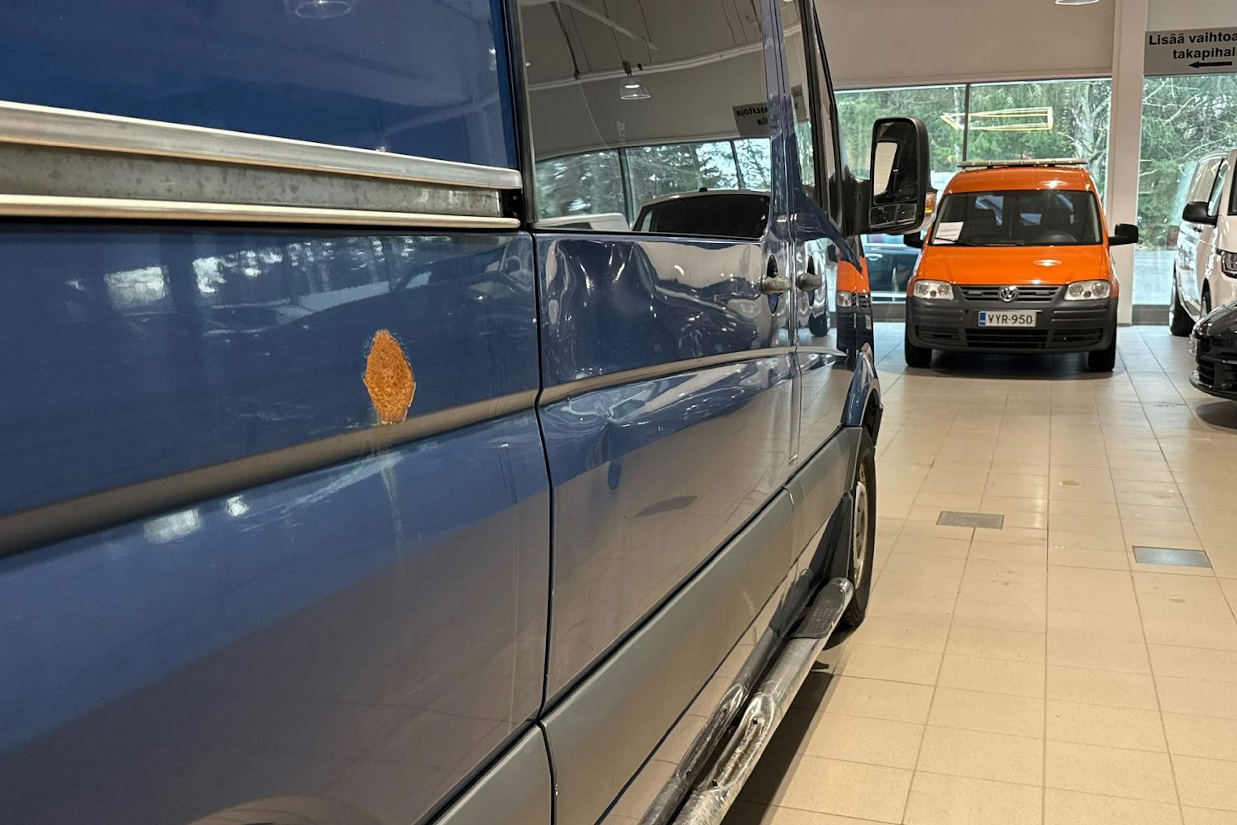 Sininen Mercedes-Benz SPRINTER 2012 kuva 26.