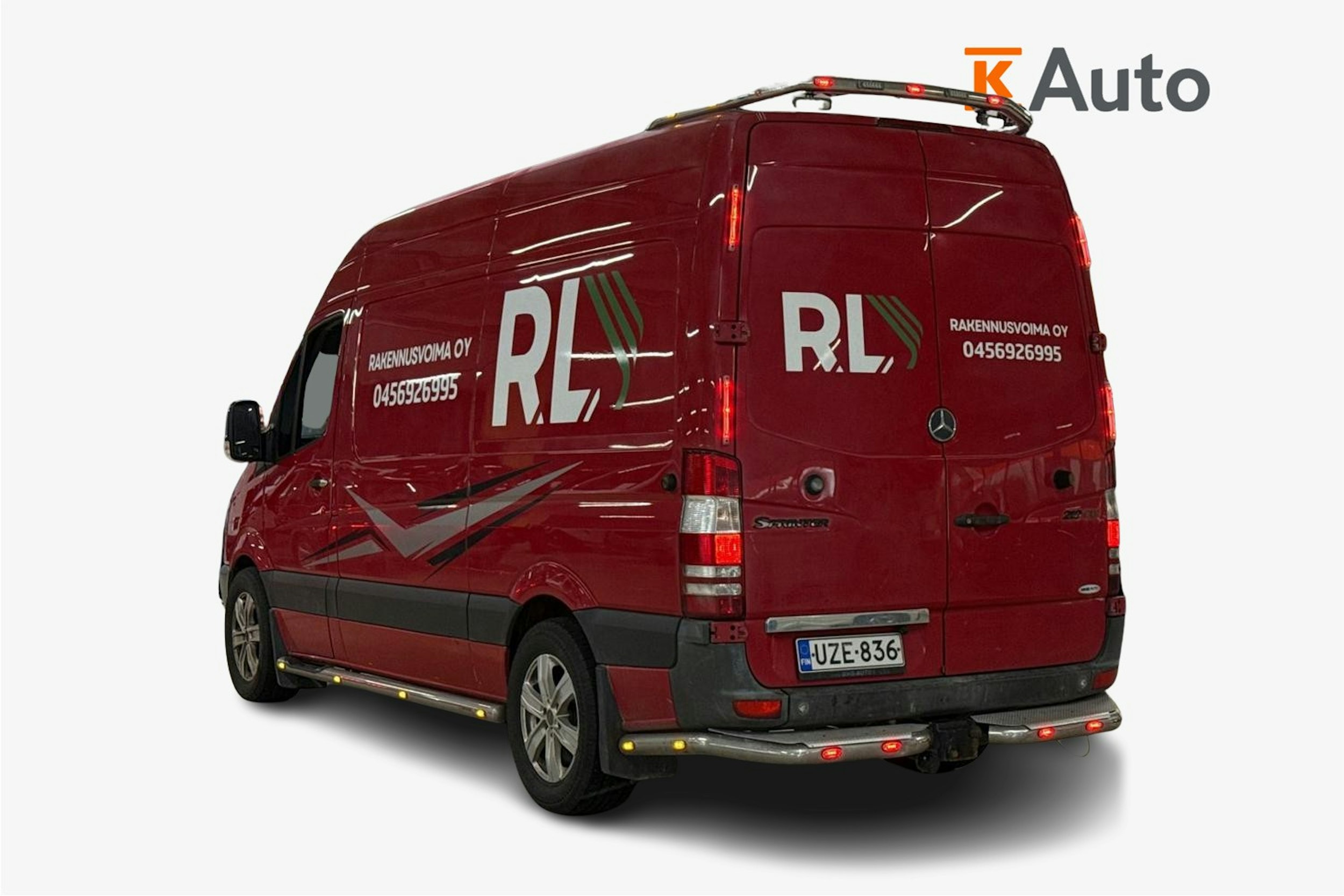 punainen Mercedes-Benz Sprinter 2012 kuva 2.