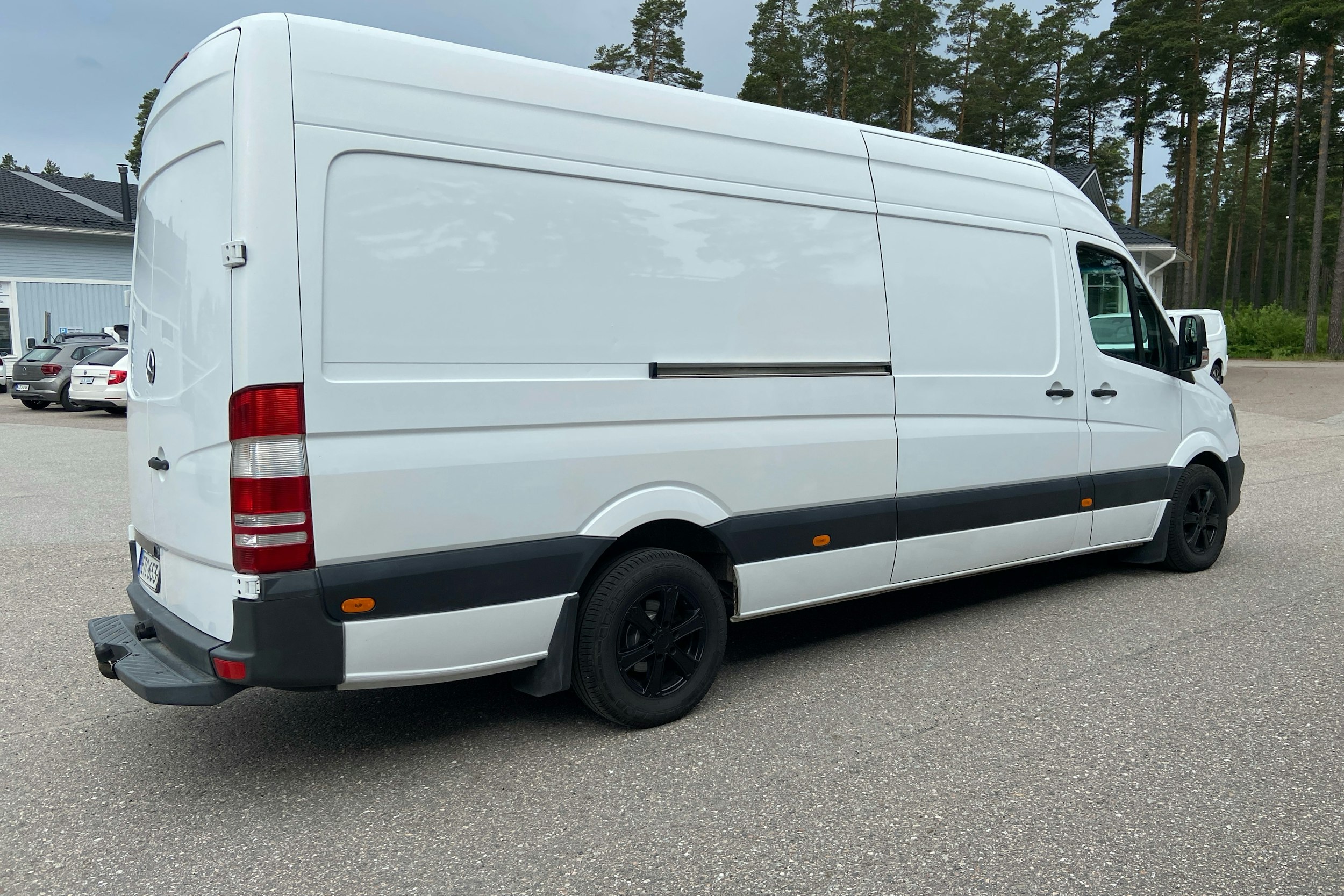 valkoinen Mercedes-Benz Sprinter 2013 kuva 15.