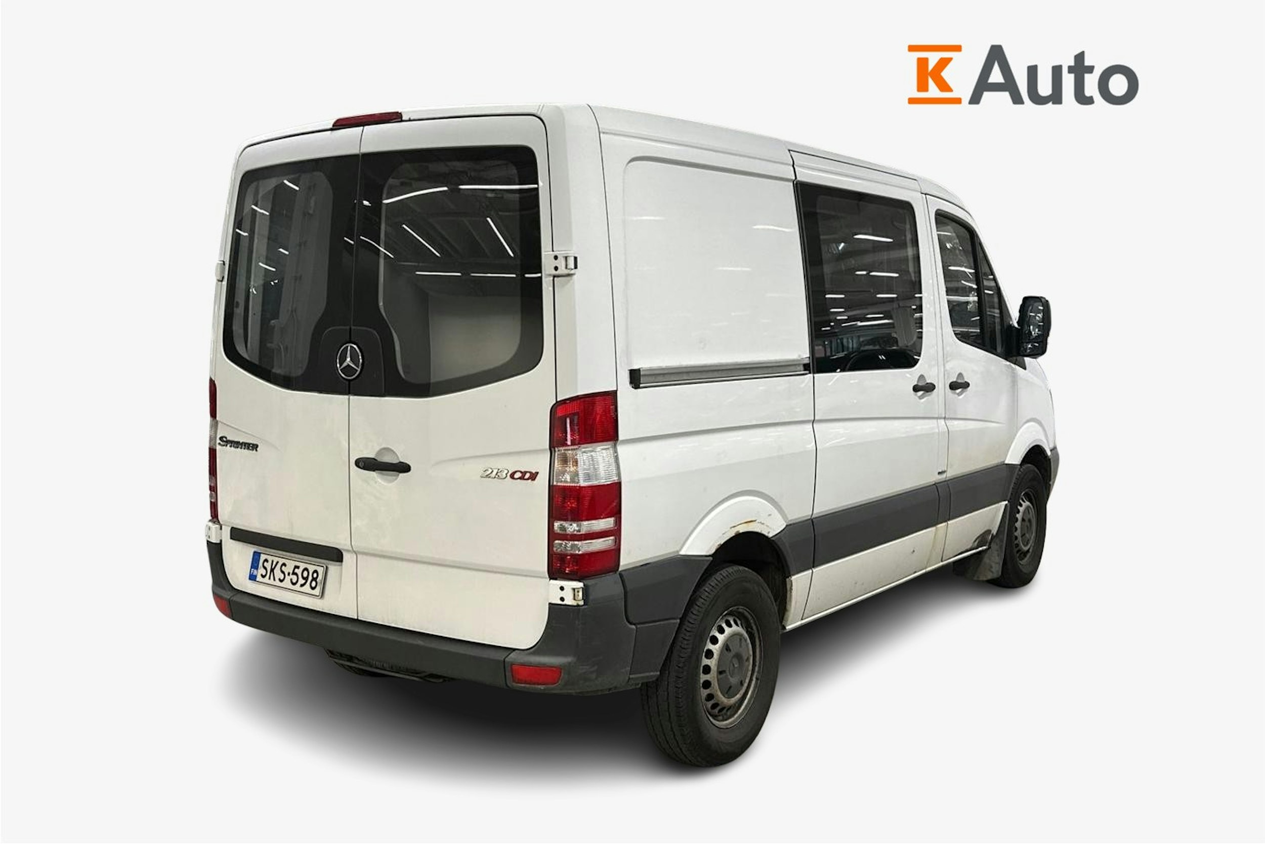 valkoinen Mercedes-Benz Sprinter 2013 kuva 2.