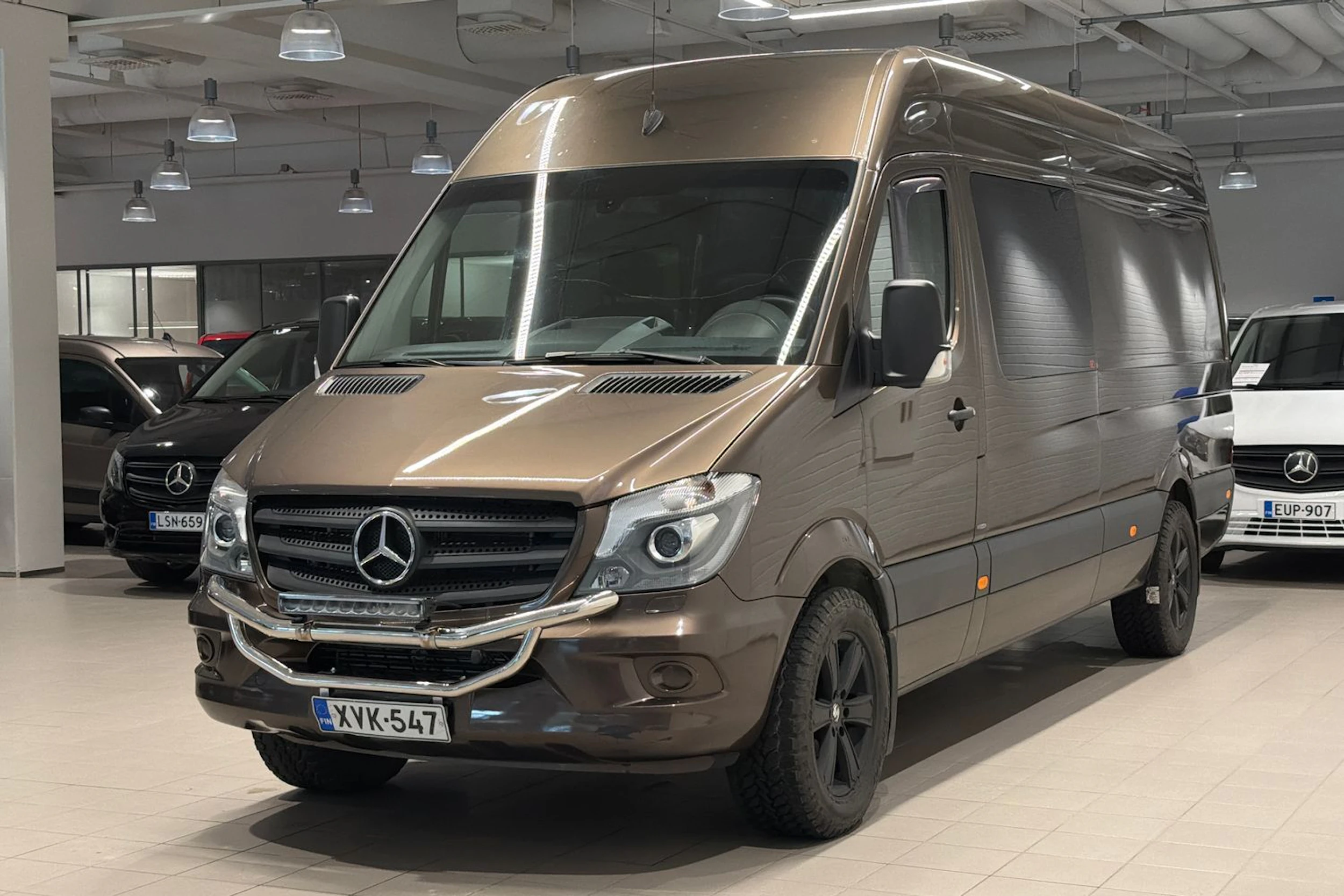 Ruskea (beige) Mercedes-Benz SPRINTER 2014 kuva 26.