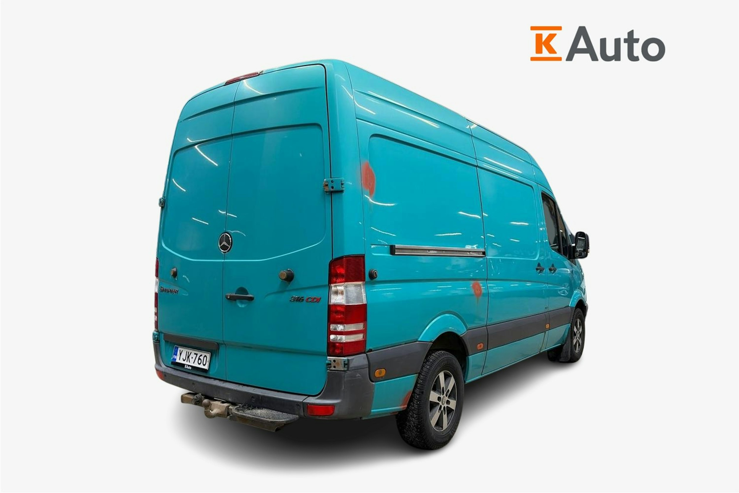 vihreä Mercedes-Benz Sprinter 2013 kuva 3.