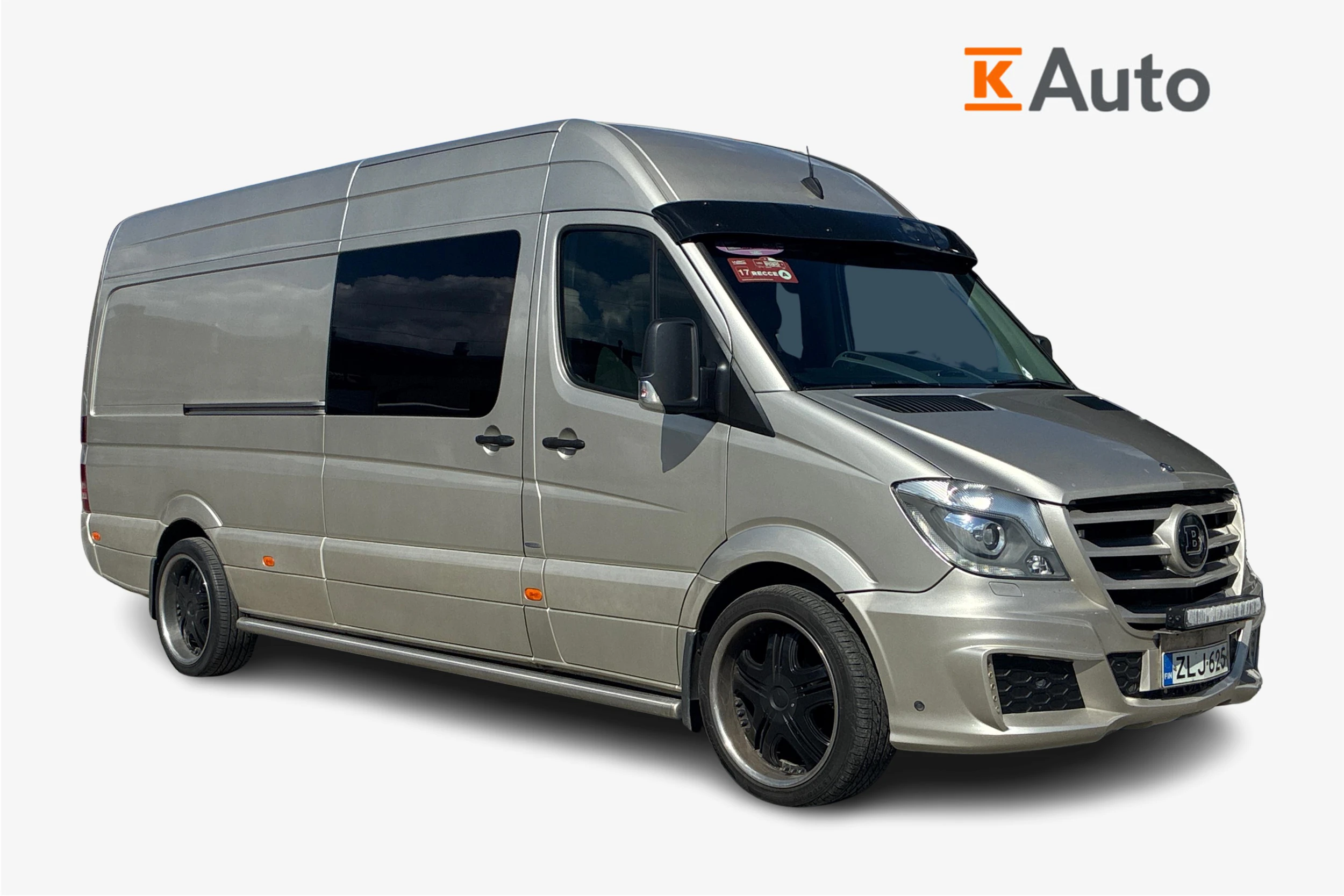 harmaa Mercedes-Benz Sprinter 2013 kuva 1.