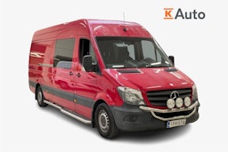 punainen Mercedes-Benz Sprinter 2014 kuva 1.