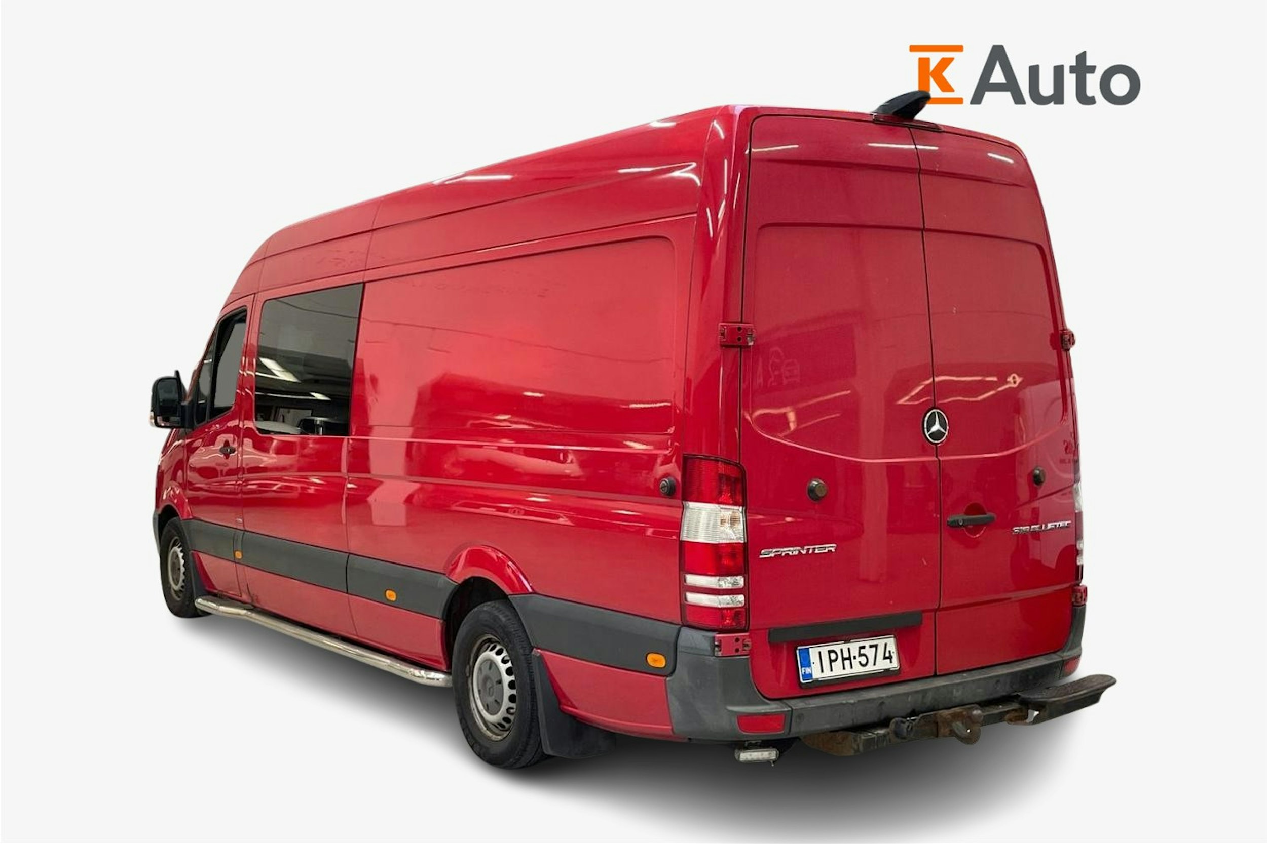 punainen Mercedes-Benz Sprinter 2014 kuva 2.