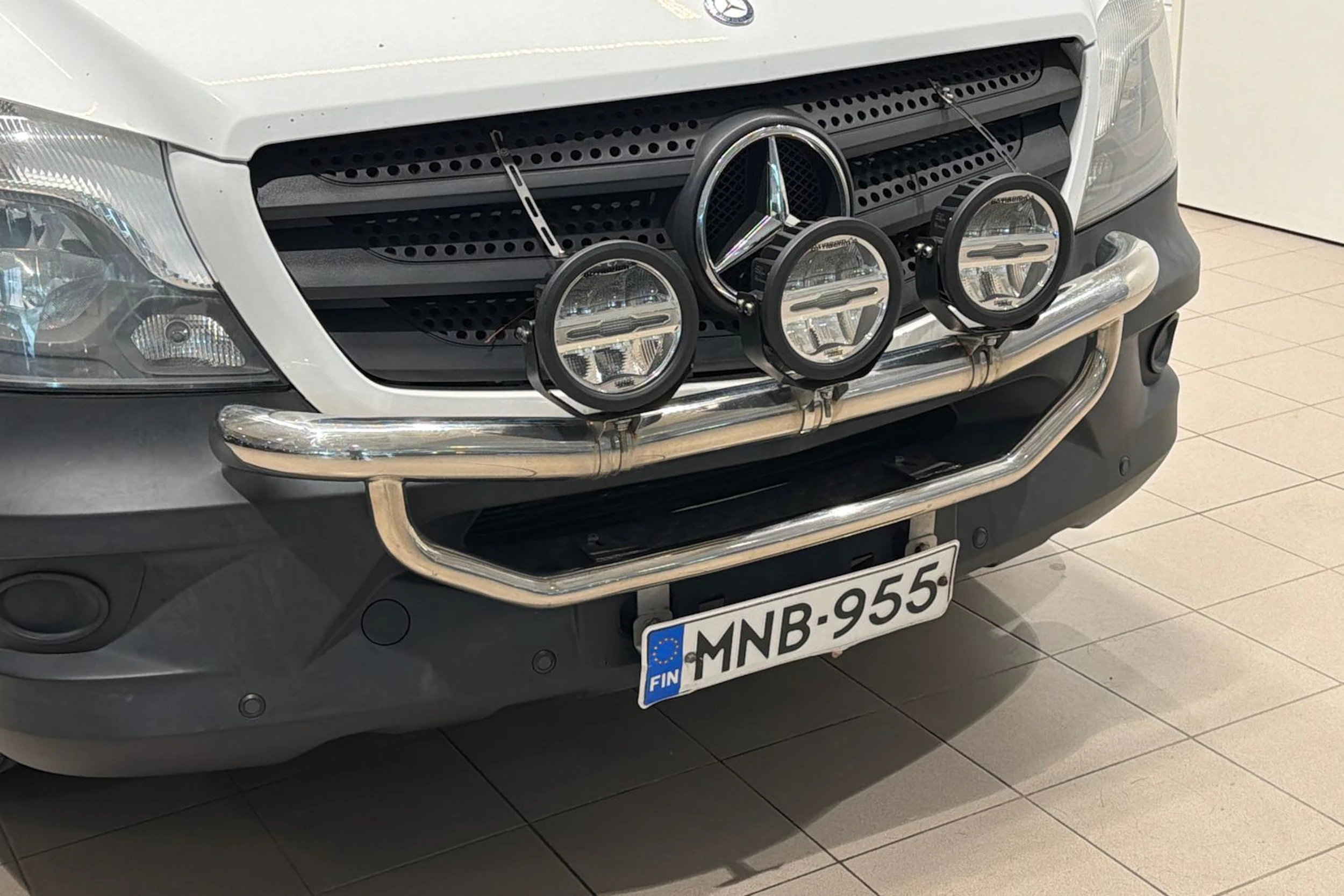 valkoinen Mercedes-Benz Sprinter 2014 kuva 20.