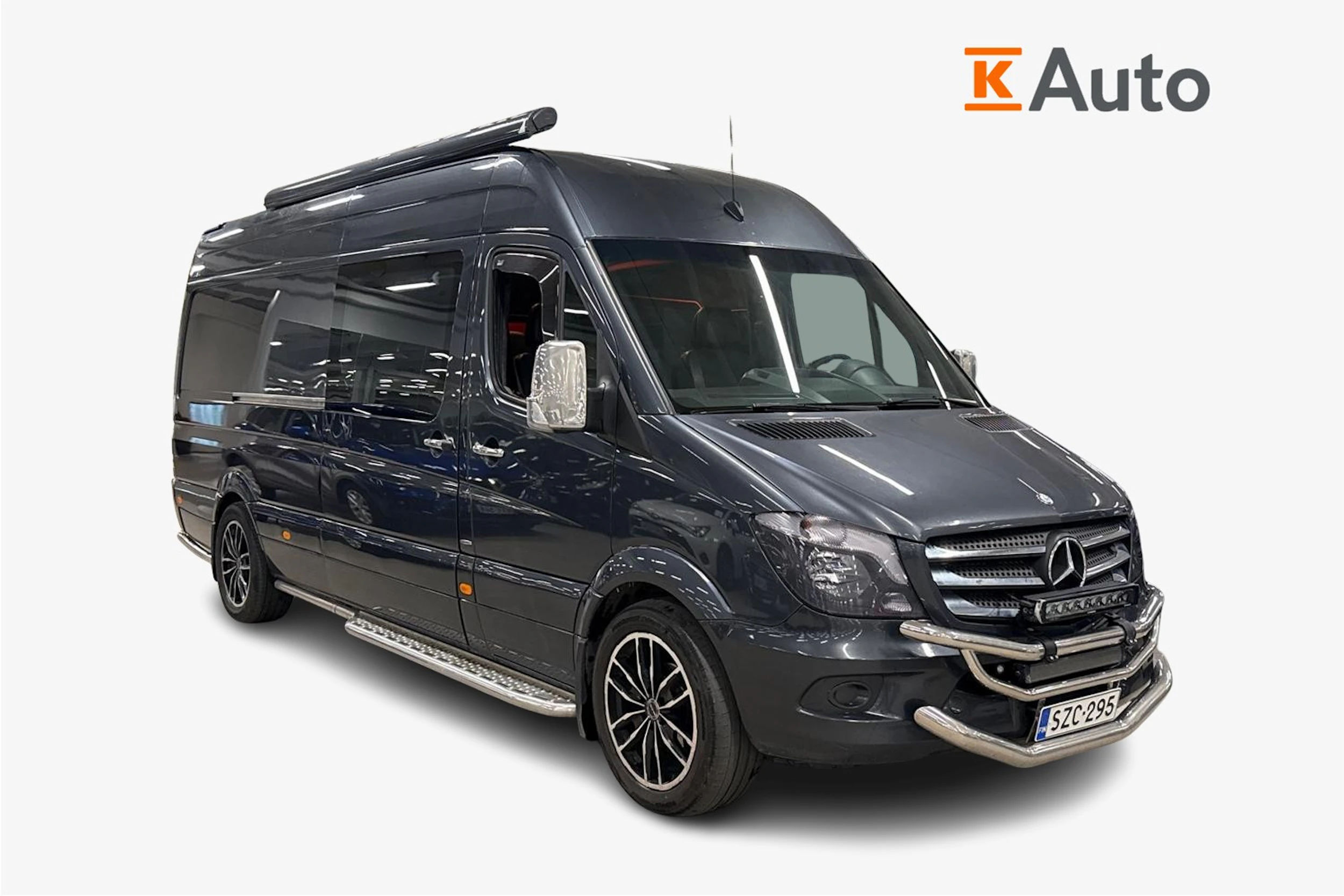 harmaa Mercedes-Benz Sprinter 2014 kuva 1.