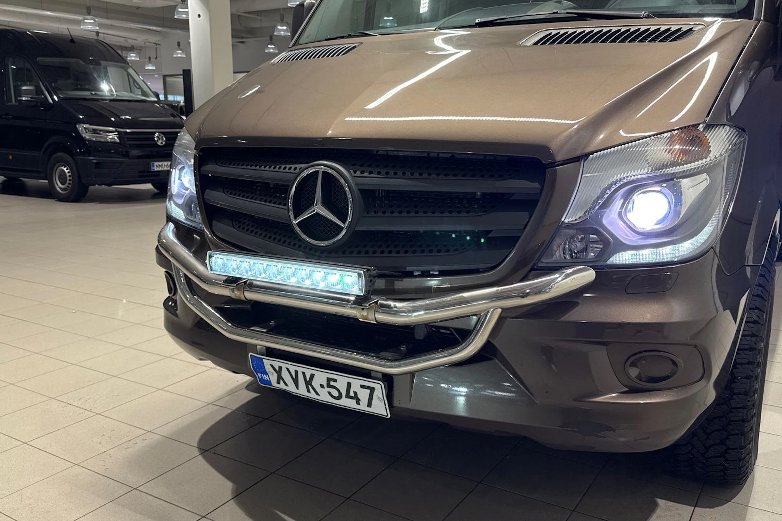 Ruskea (beige) Mercedes-Benz SPRINTER 2014 kuva 29.