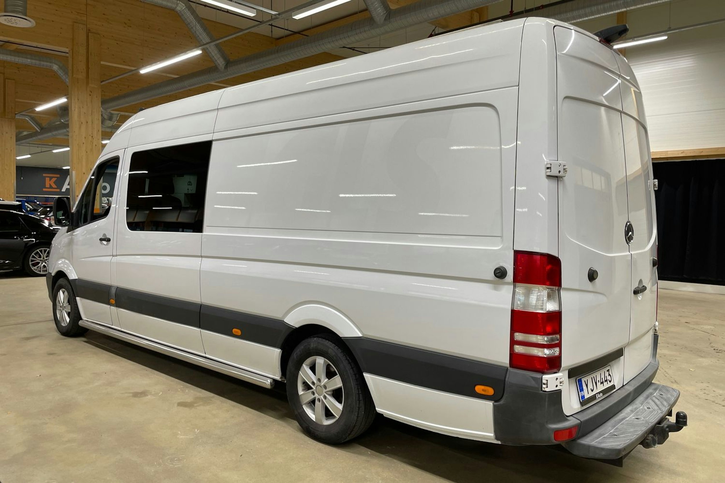 valkoinen Mercedes-Benz Sprinter 2015 kuva 15.