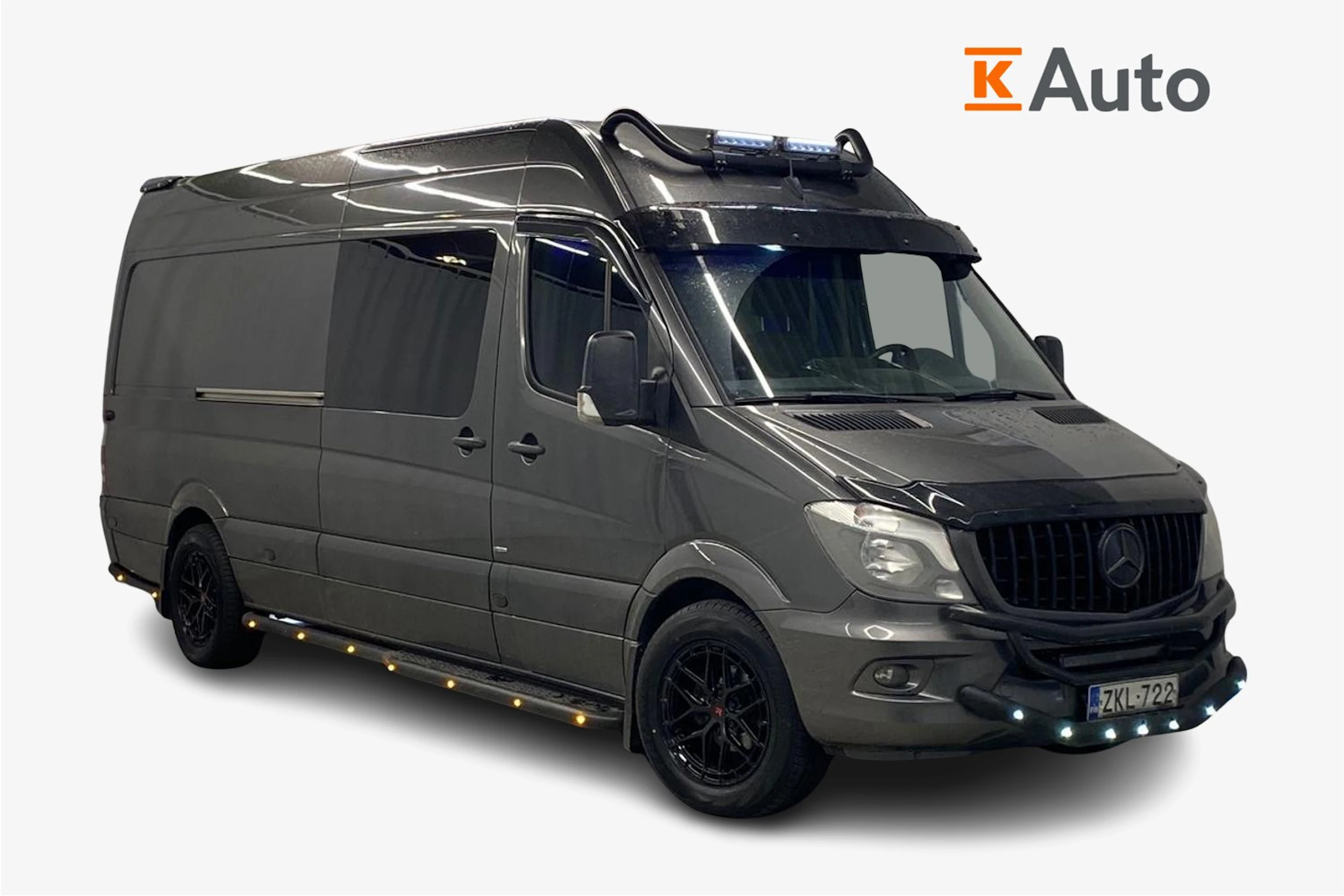 harmaa Mercedes-Benz Sprinter 2015 kuva 1.