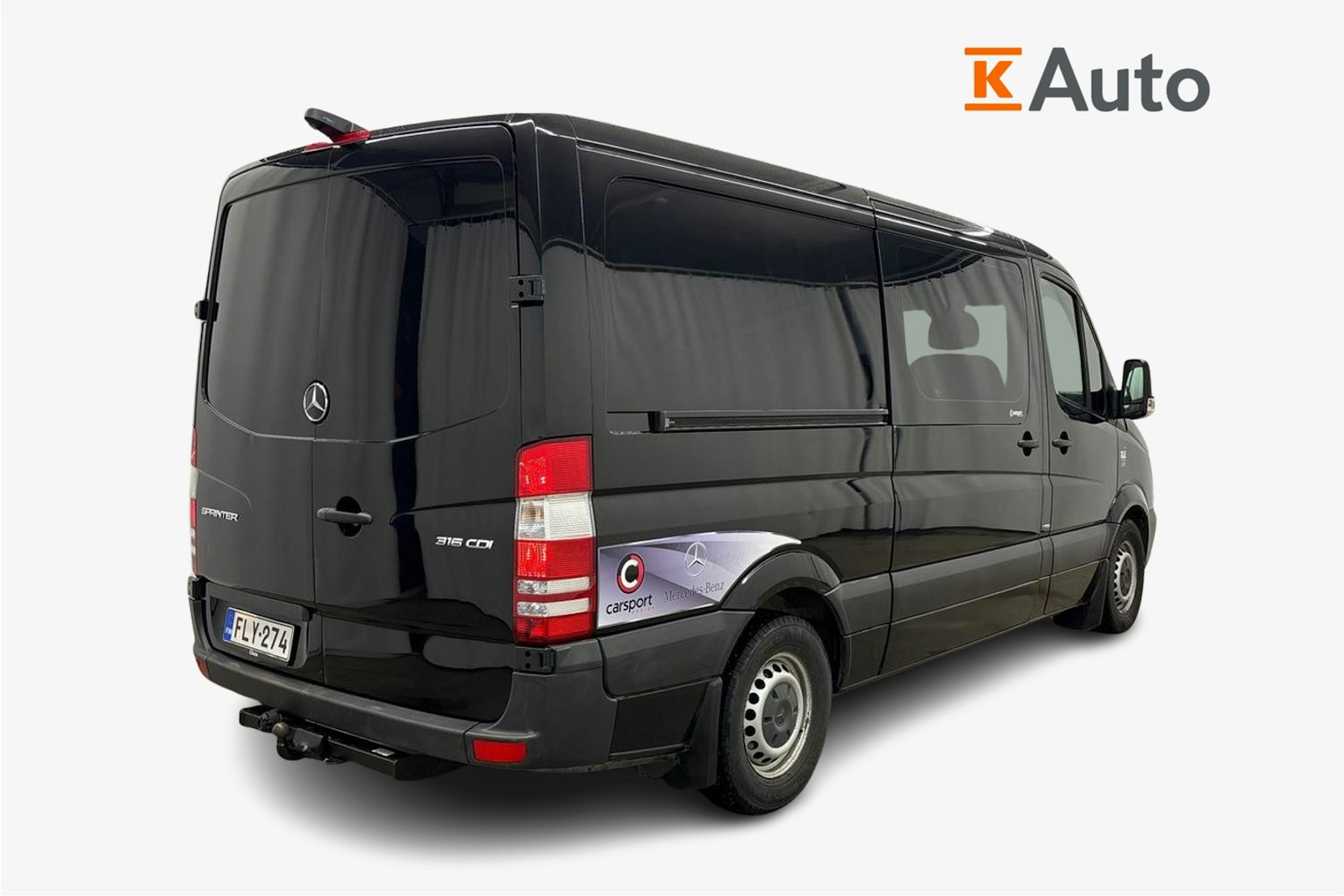 musta Mercedes-Benz Sprinter 2016 kuva 2.