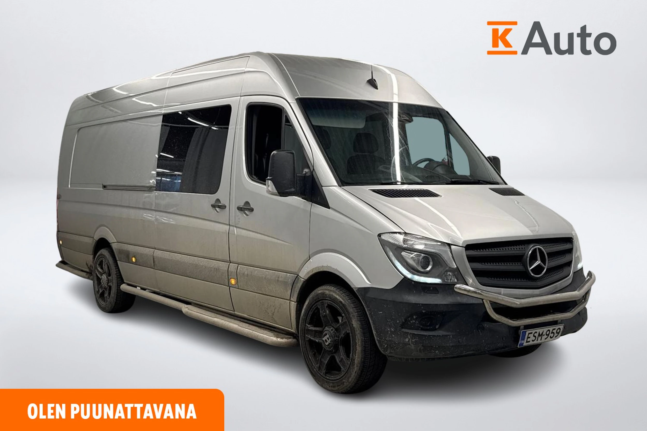 harmaa Mercedes-Benz Sprinter 2017 kuva 1.