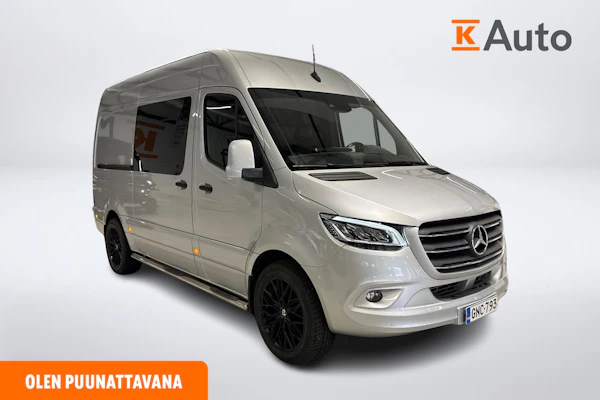 Mercedes-Benz Sprinter 319CDI-3,55/37K V6 keskipitkä A2 A | 2+4 C-Kortti |