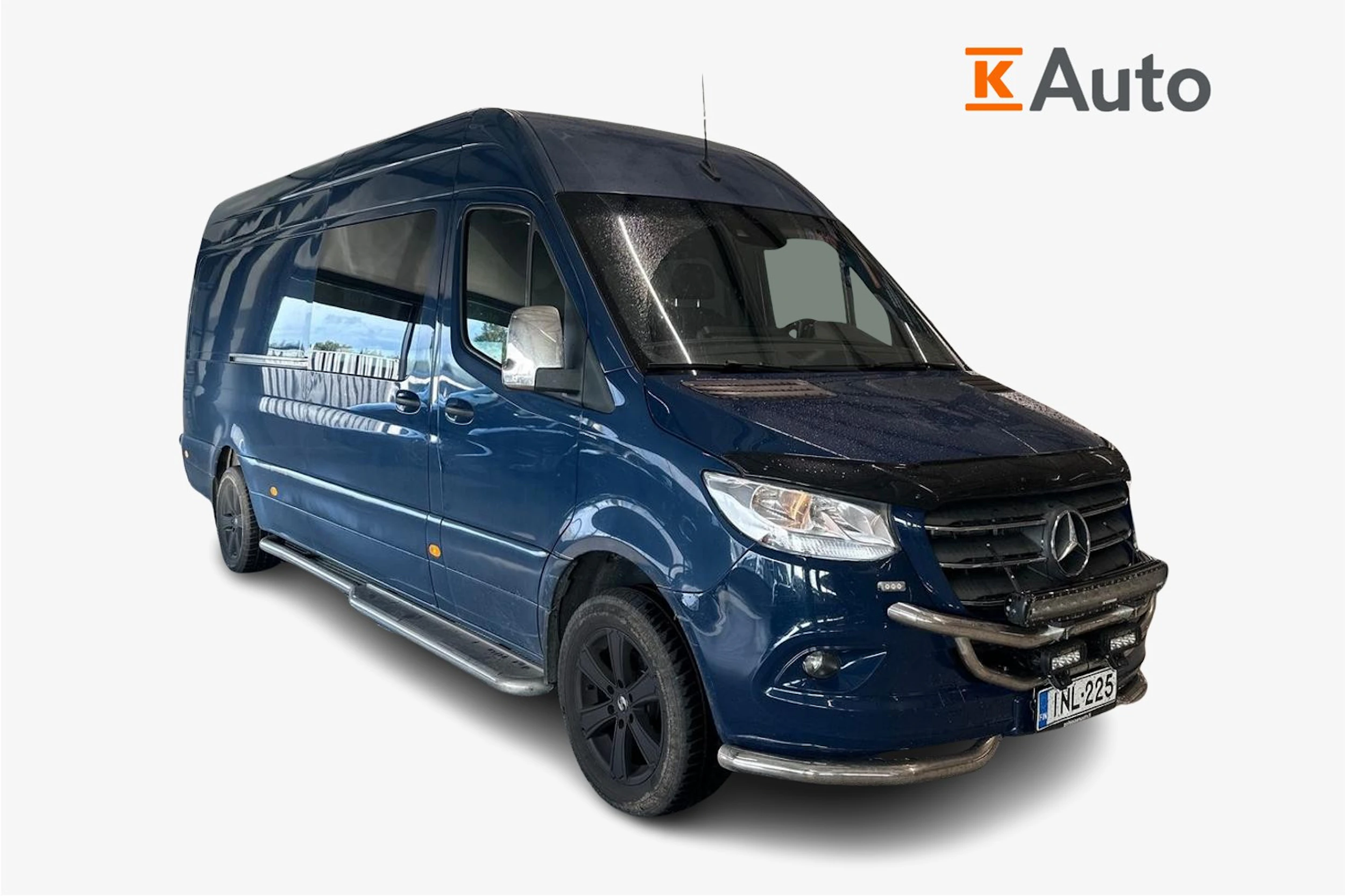 sininen Mercedes-Benz Sprinter 2018 kuva 1.