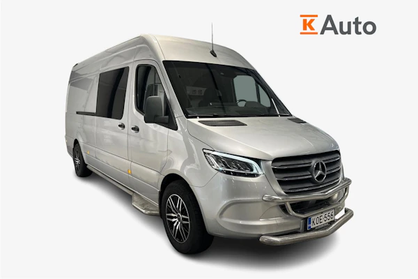 Mercedes-Benz Sprinter 319CDI RWD-3,55/43K pitkä A3 A | 2+4 C-kortti | | Tähänkin autoon saatavilla lisäturva!
