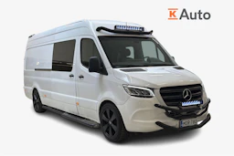 valkoinen Mercedes-Benz Sprinter 2018 kuva 1.