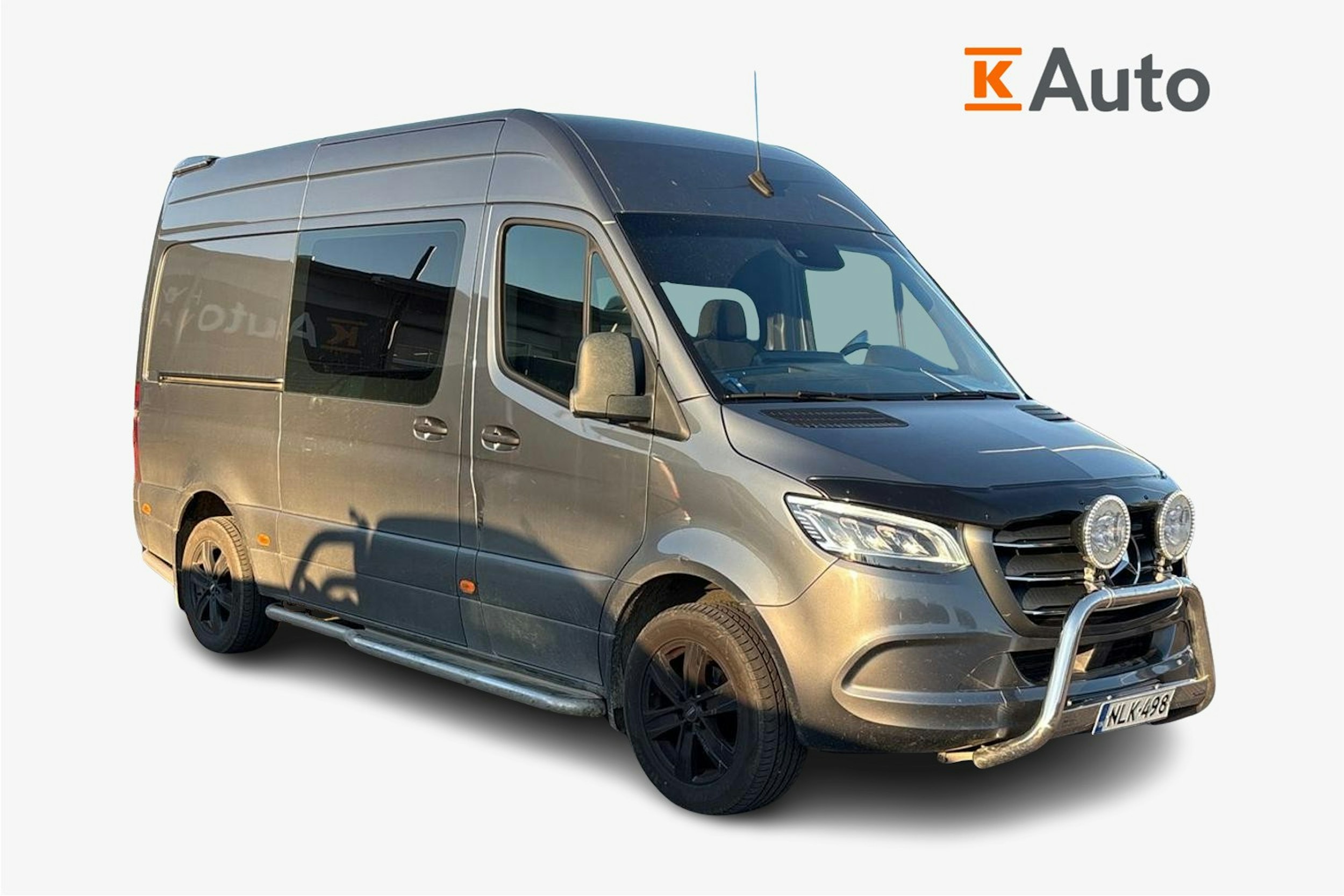 harmaa Mercedes-Benz Sprinter 2018 kuva 1.