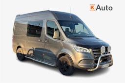 harmaa Mercedes-Benz Sprinter 2018 kuva 1.