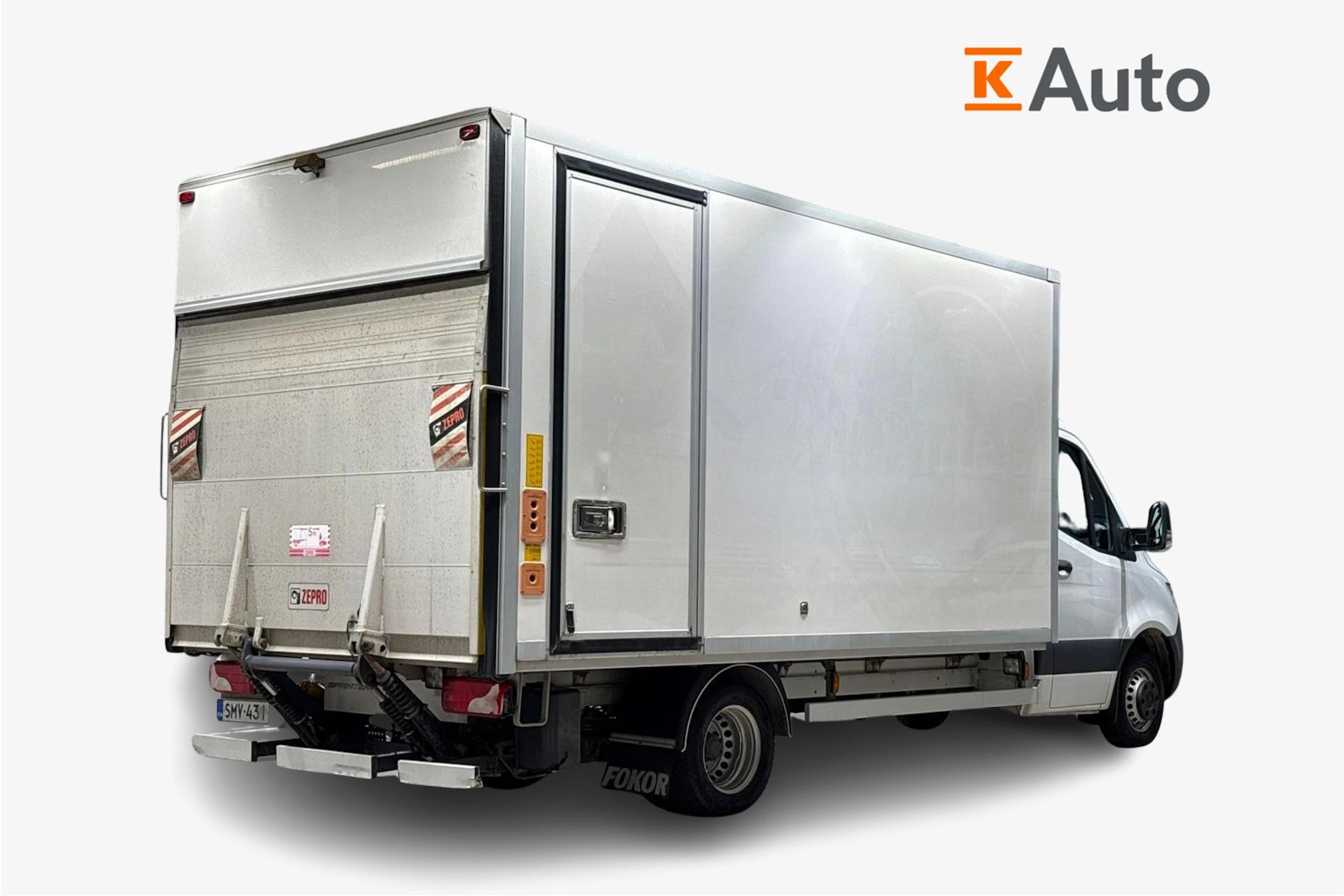 valkoinen Mercedes-Benz Sprinter 2018 kuva 3.