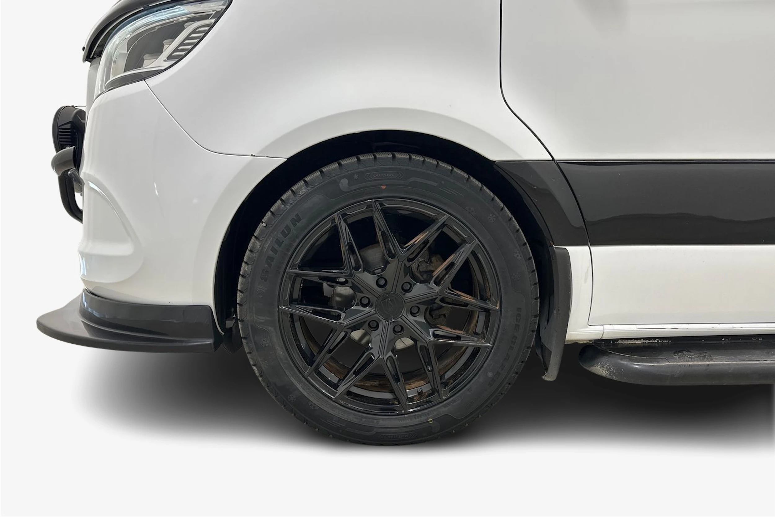 valkoinen Mercedes-Benz Sprinter 2018 kuva 9.