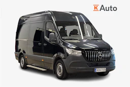 musta Mercedes-Benz Sprinter 2018 kuva 1.