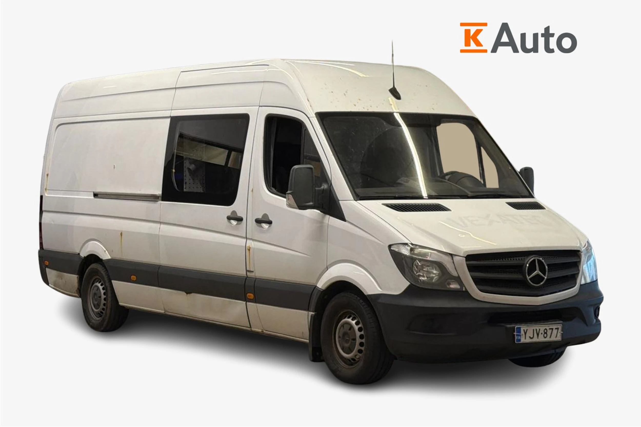 valkoinen Mercedes-Benz Sprinter 2018 kuva 1.