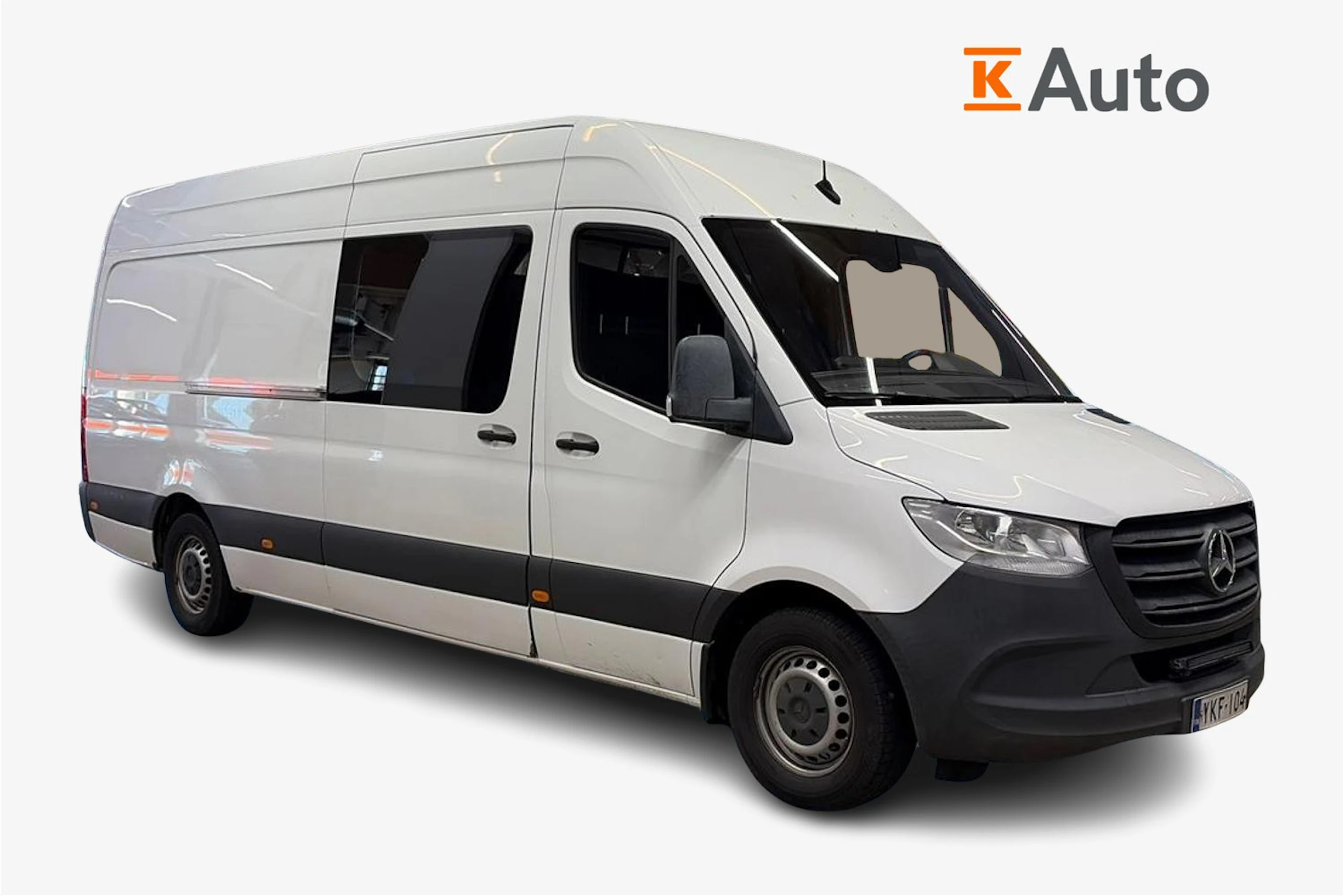 valkoinen Mercedes-Benz Sprinter 2018 kuva 1.