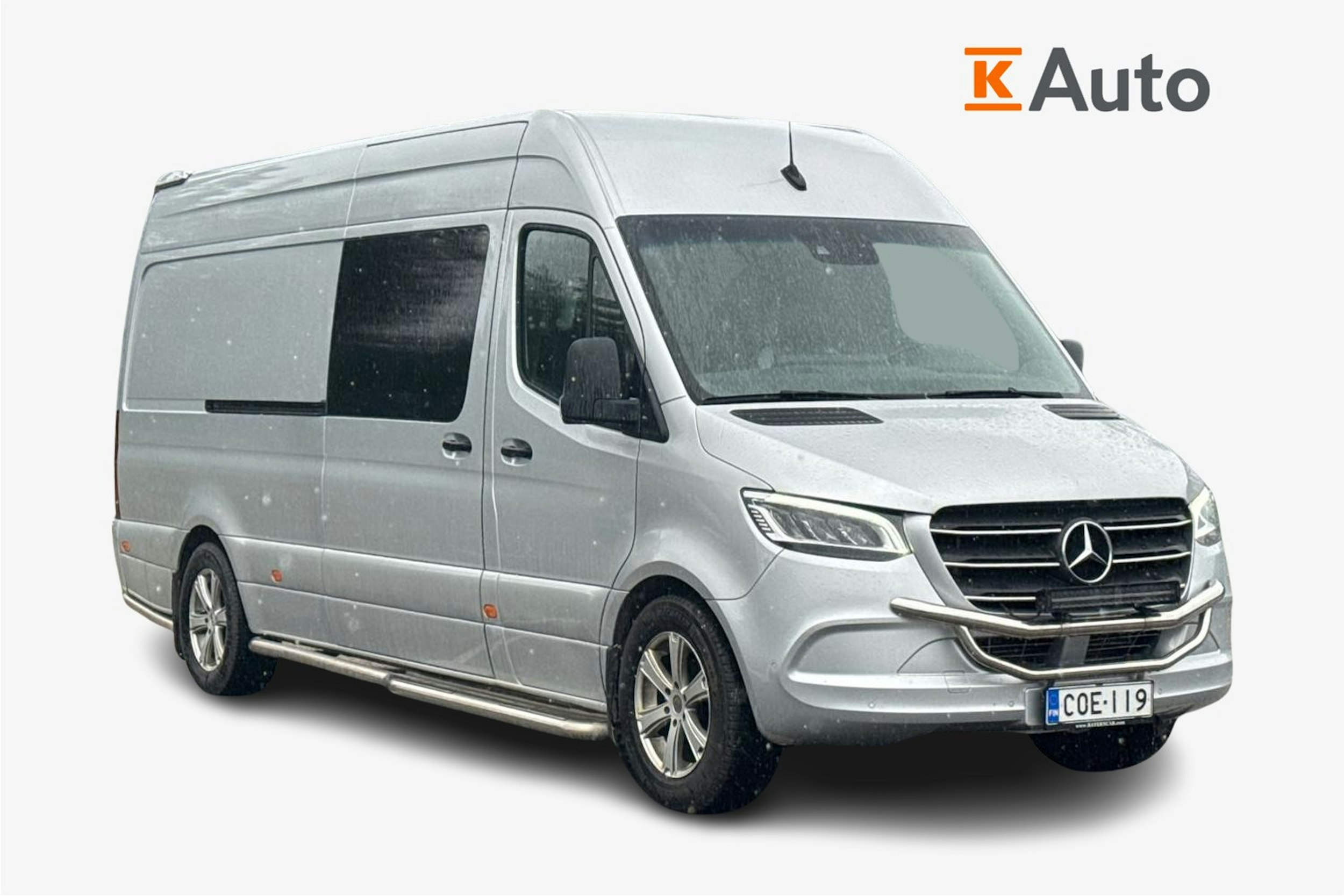 harmaa Mercedes-Benz Sprinter 2019 kuva 1.