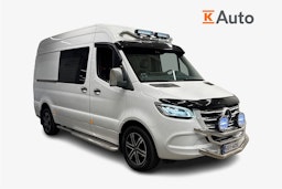 valkoinen Mercedes-Benz Sprinter 2019 kuva 1.