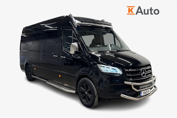 Mercedes-Benz Sprinter 319CDI 7G-Tronic A 2+3 Matkailuauto | Tähänkin autoon saatavilla lisäturva!