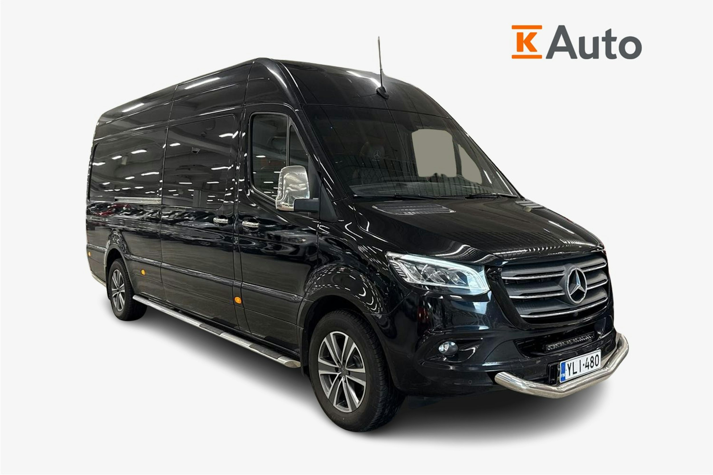 musta Mercedes-Benz Sprinter 2019 kuva 1.
