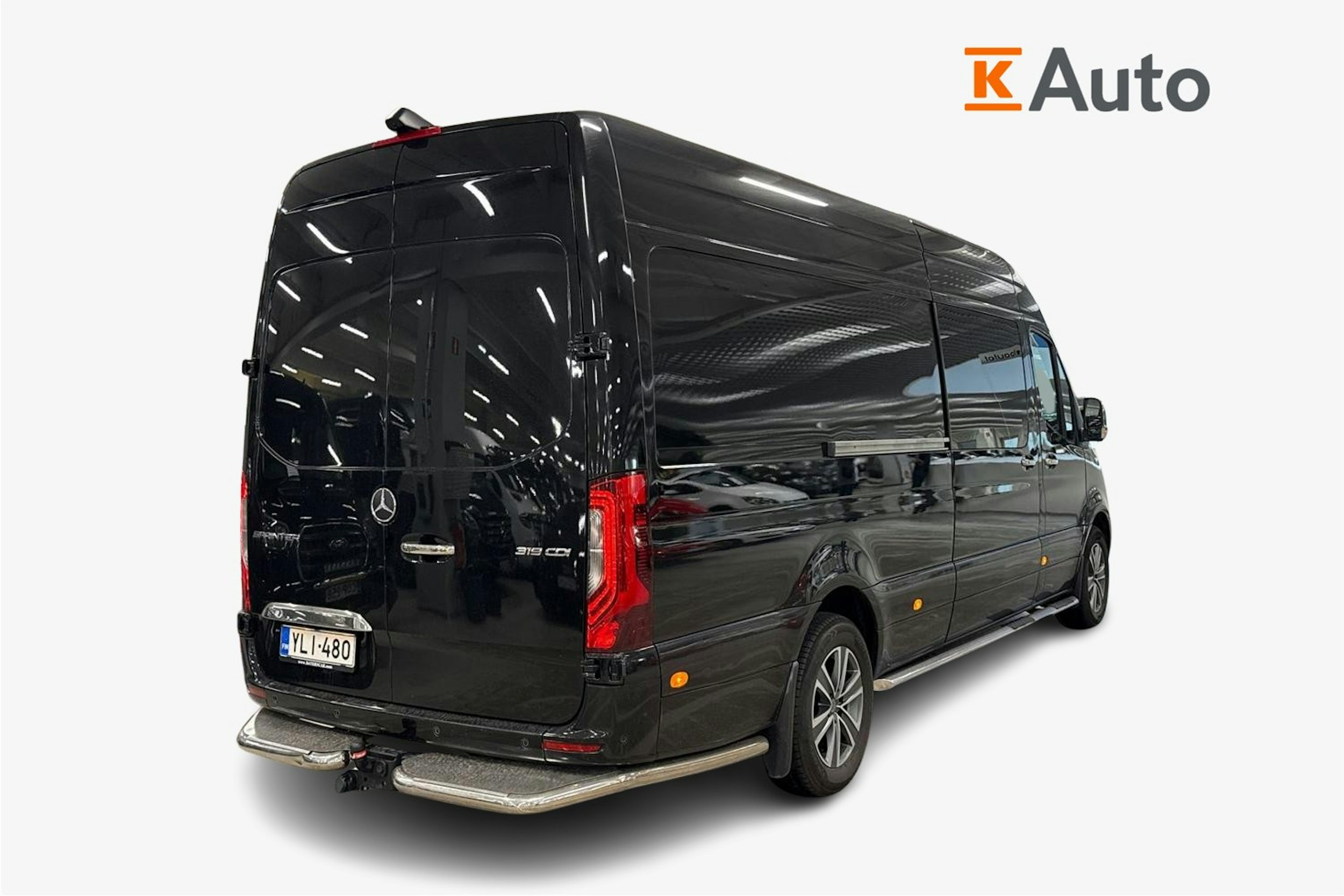 musta Mercedes-Benz Sprinter 2019 kuva 2.