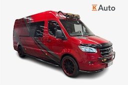 punainen Mercedes-Benz Sprinter 2020 kuva 1.