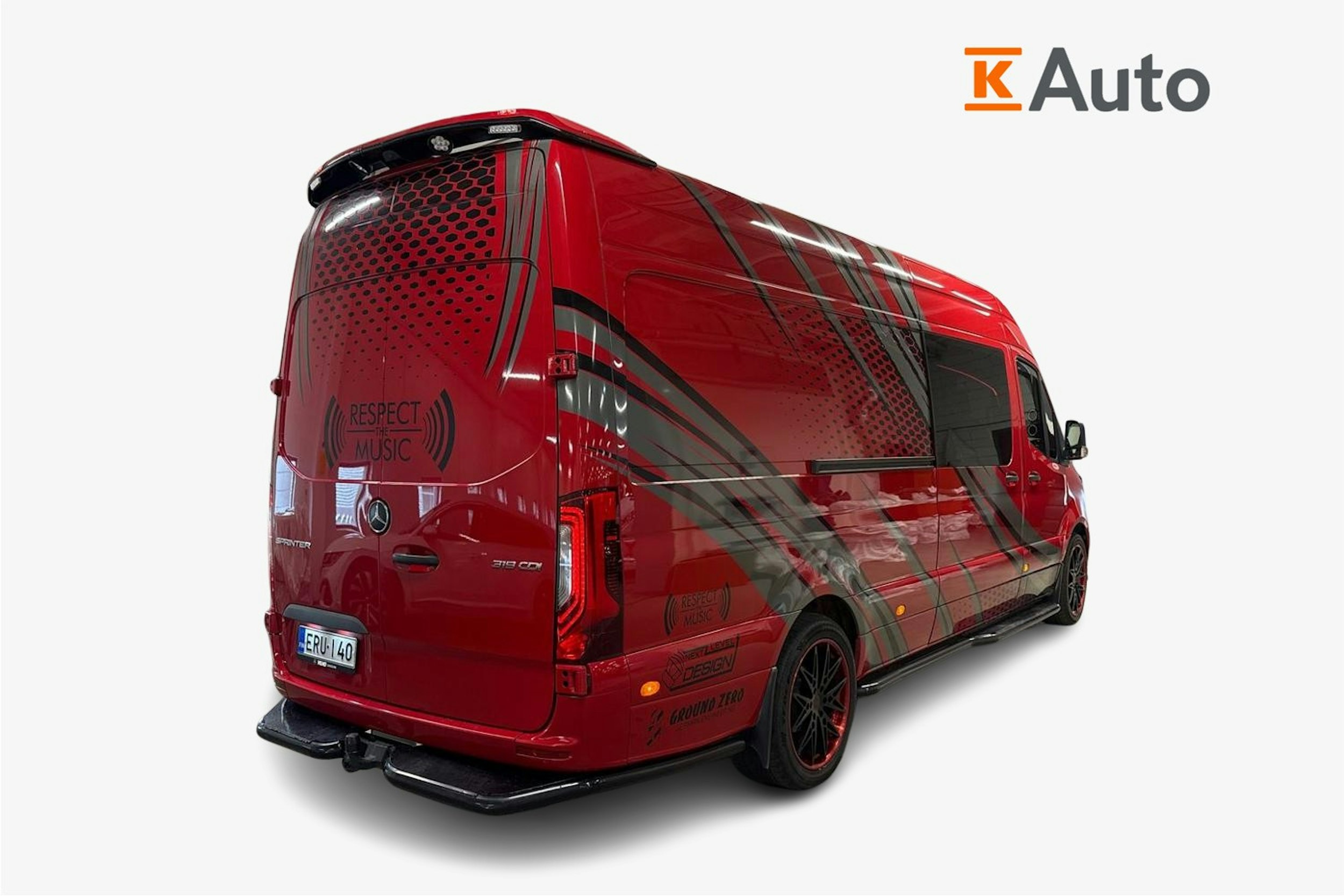 punainen Mercedes-Benz Sprinter 2020 kuva 2.