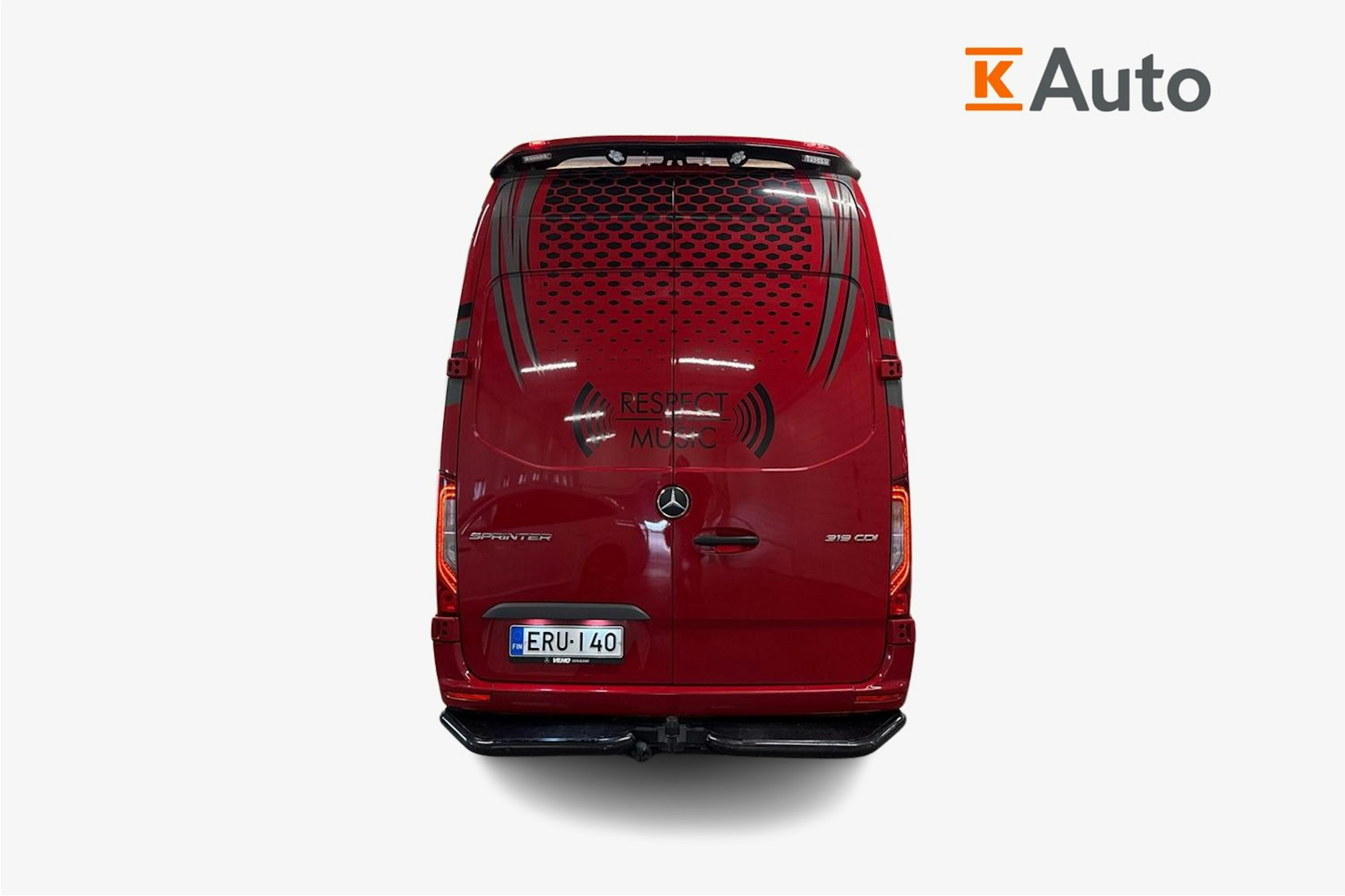punainen Mercedes-Benz Sprinter 2020 kuva 3.