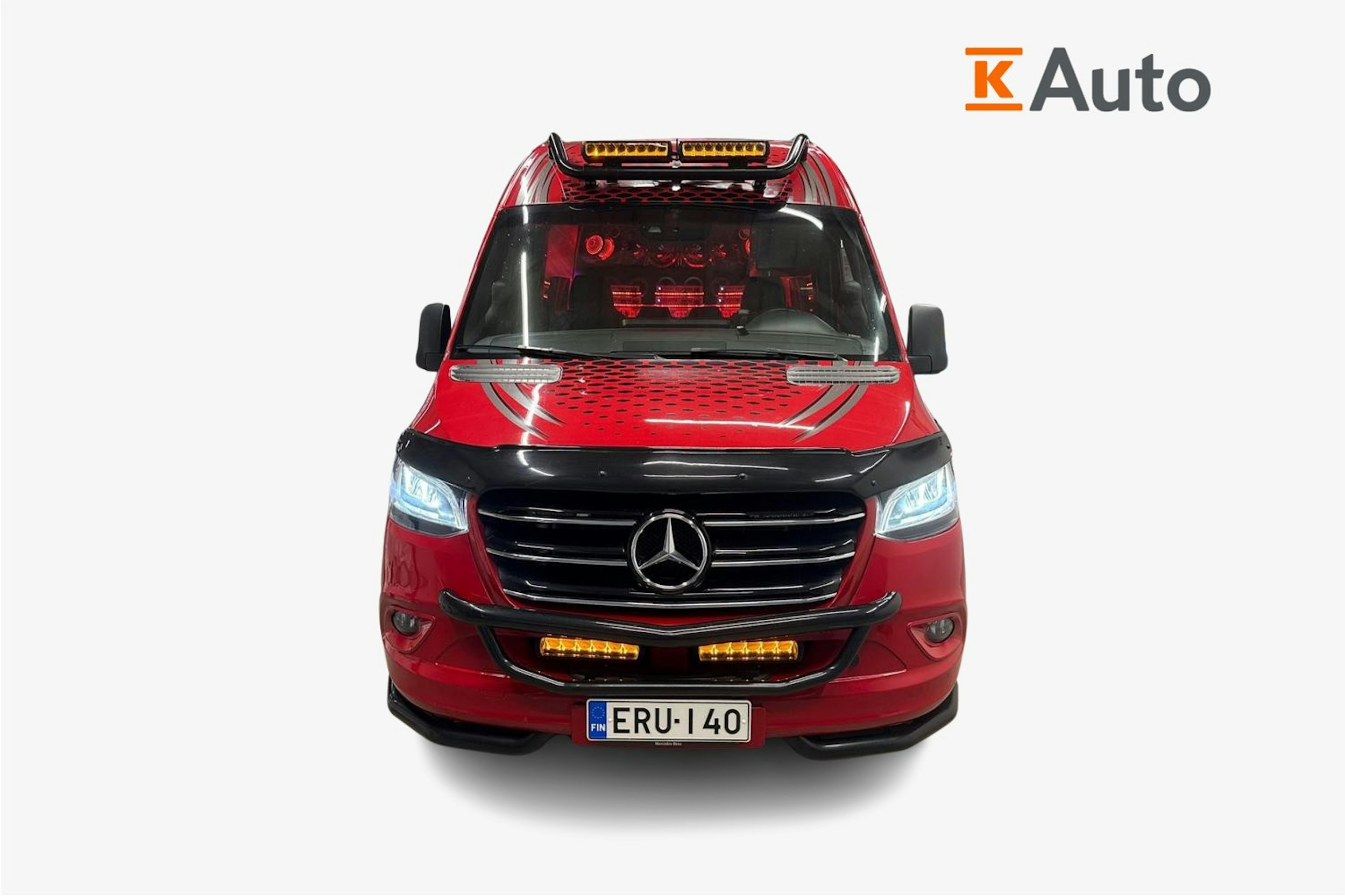 punainen Mercedes-Benz Sprinter 2020 kuva 5.