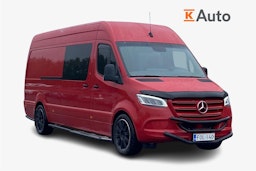 punainen Mercedes-Benz Sprinter 2020 kuva 1.