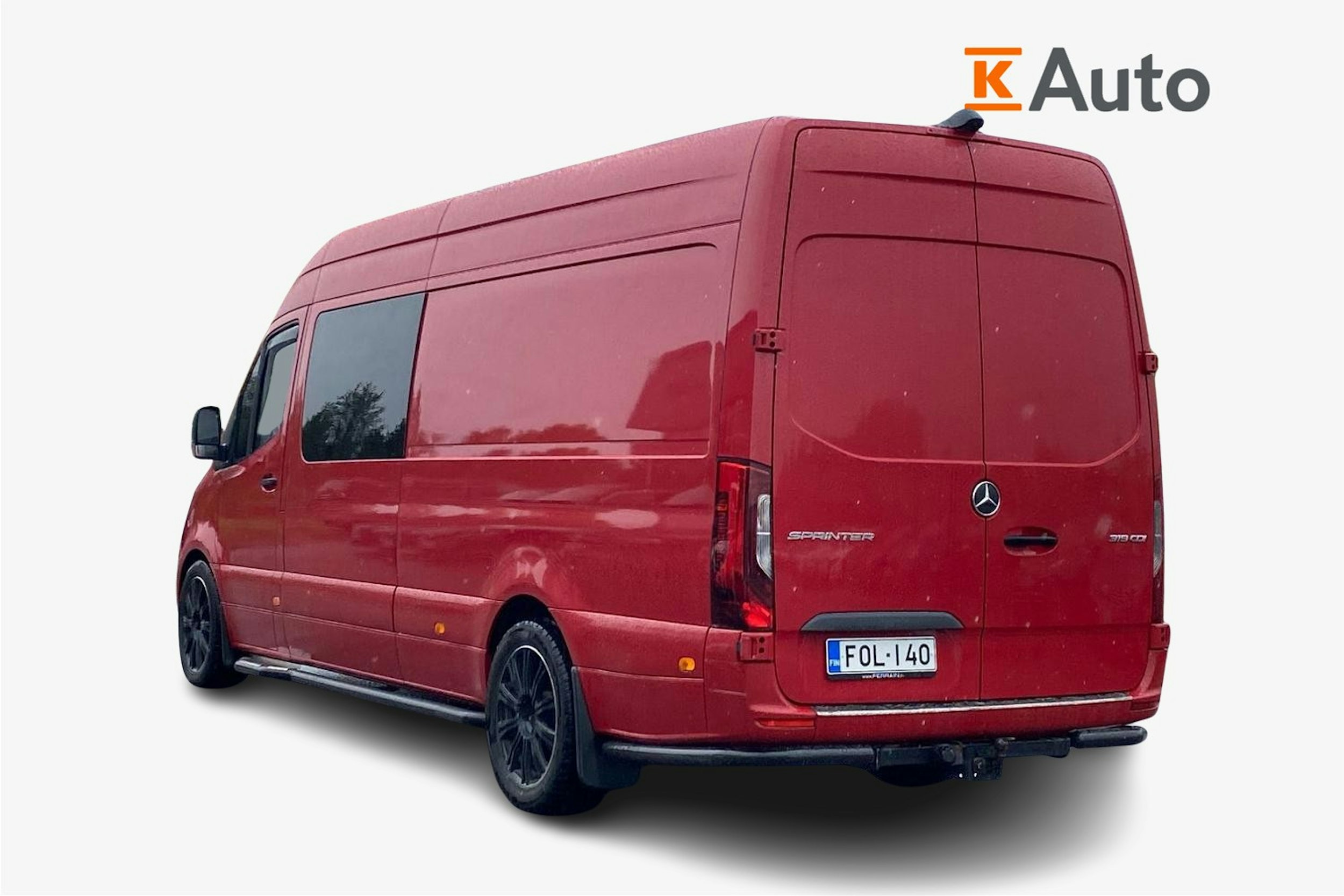 punainen Mercedes-Benz Sprinter 2020 kuva 2.