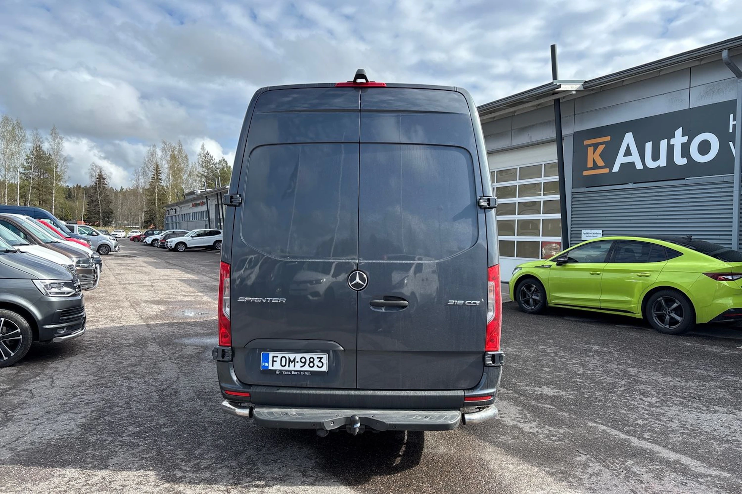 harmaa Mercedes-Benz Sprinter 2020 kuva 11.