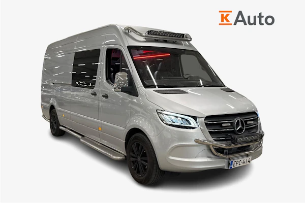 Mercedes-Benz Sprinter 319CDI V6 RWD Pitkä A3 A 2+4 Matkailuauto | Tähänkin saatavilla lisäturva!