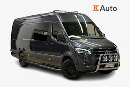 met. harmaa Mercedes-Benz Sprinter 2021 kuva 1.