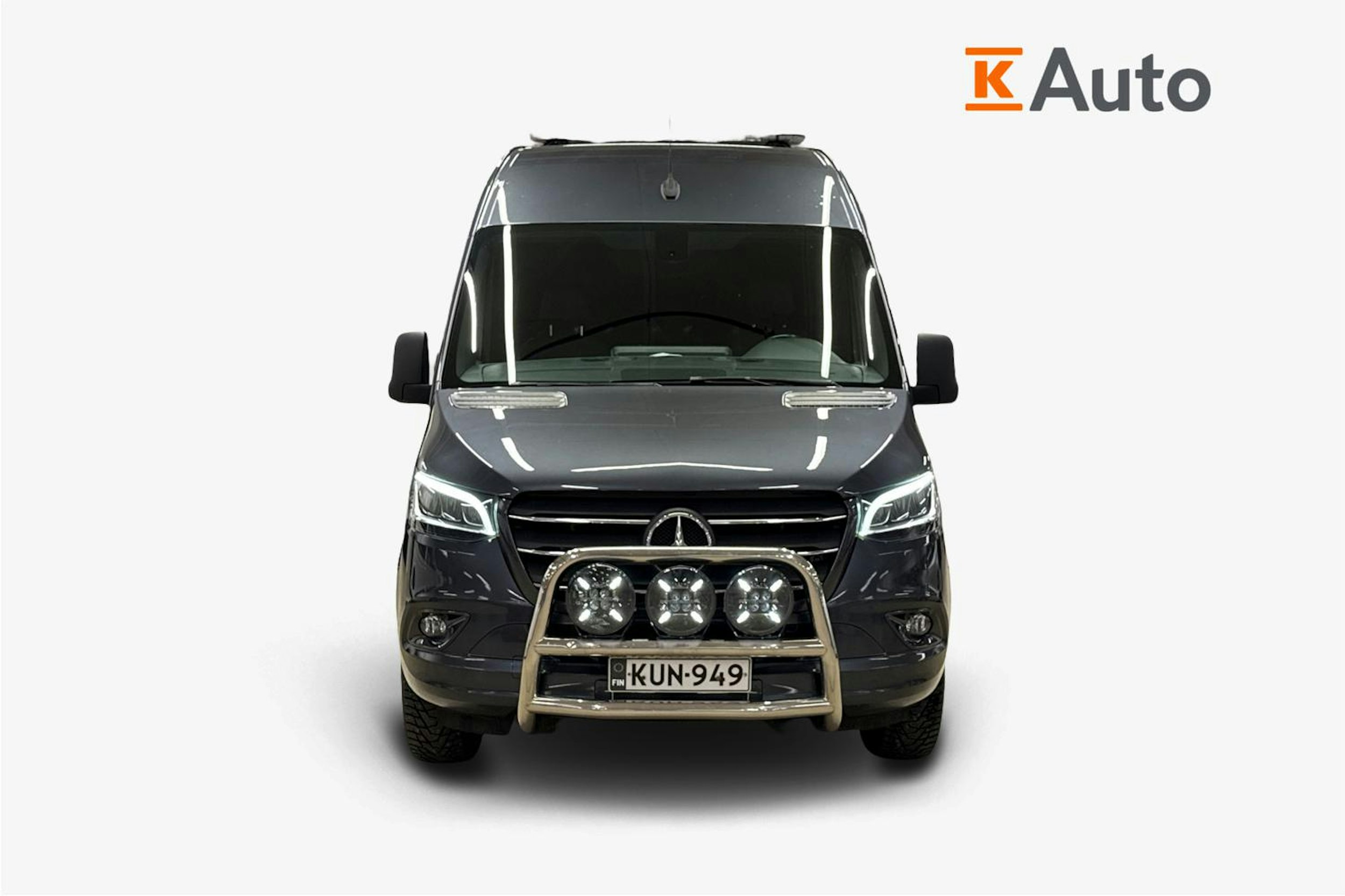 met. harmaa Mercedes-Benz Sprinter 2021 kuva 5.