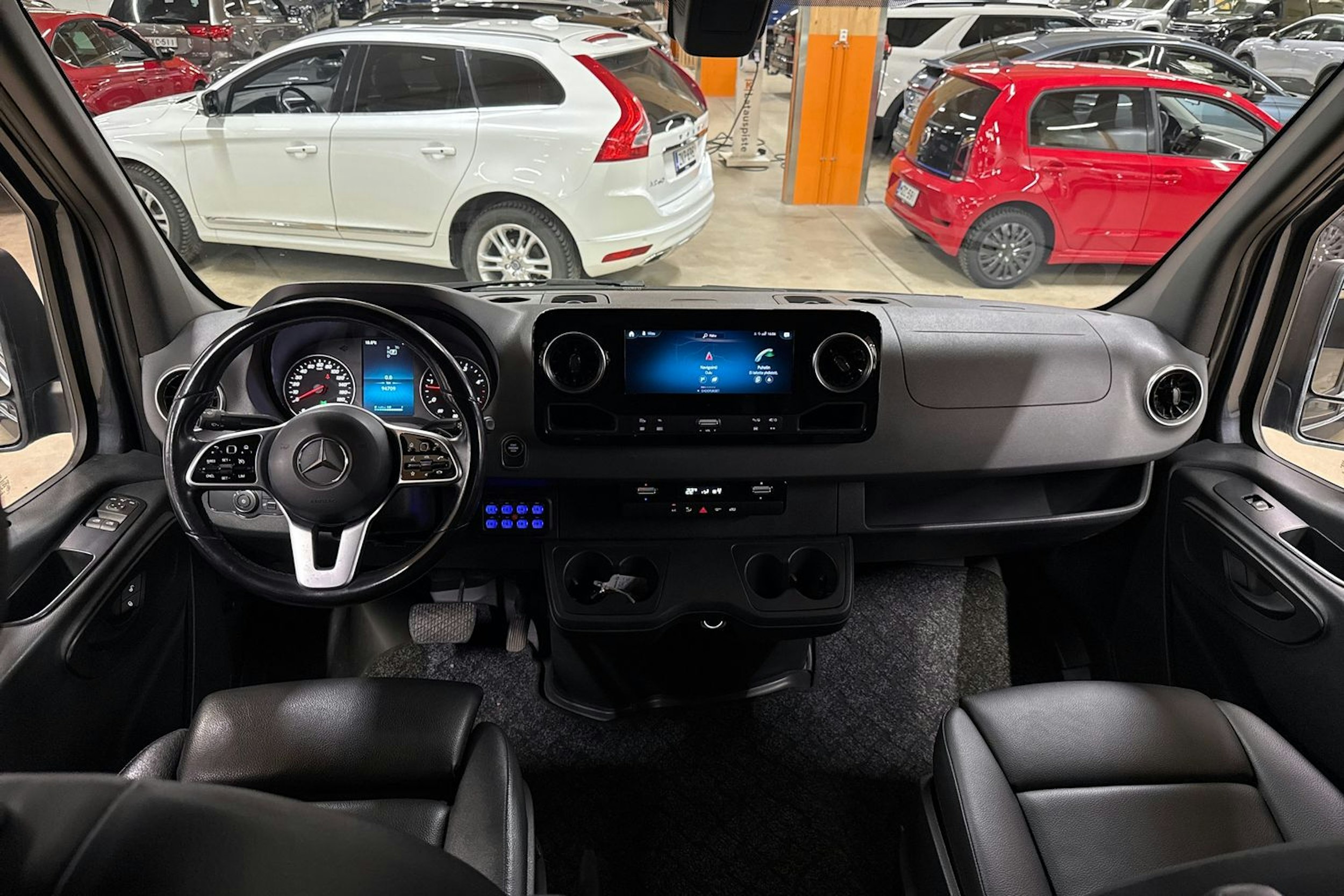 met. harmaa Mercedes-Benz Sprinter 2021 kuva 18.