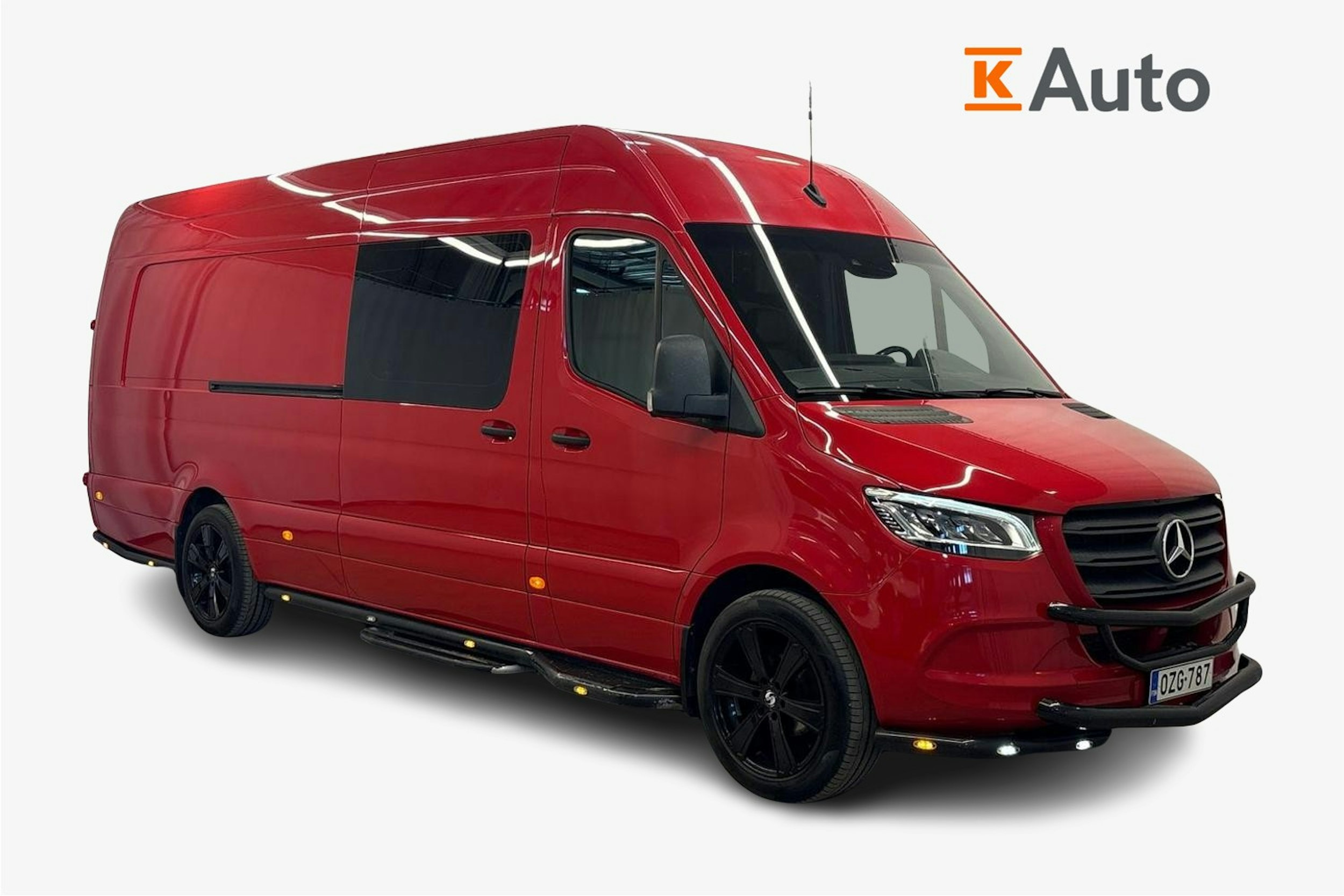 punainen Mercedes-Benz Sprinter 2021 kuva 1.