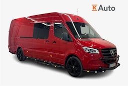 punainen Mercedes-Benz Sprinter 2021 kuva 1.