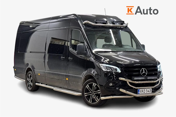 Mercedes-Benz Sprinter 319CDI RWD-3,55/43K extrapitkä A4 Jatko-Ohjaamo